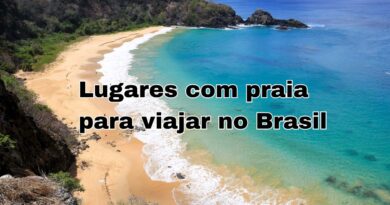 Há milhares de lugares com praia para viajar no Brasil como você deve saber provavelmente.